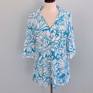 Katherine Way Floral Print Tunic
